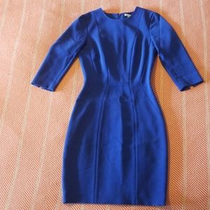 Cobalt Blue Professional Bodycon Dress